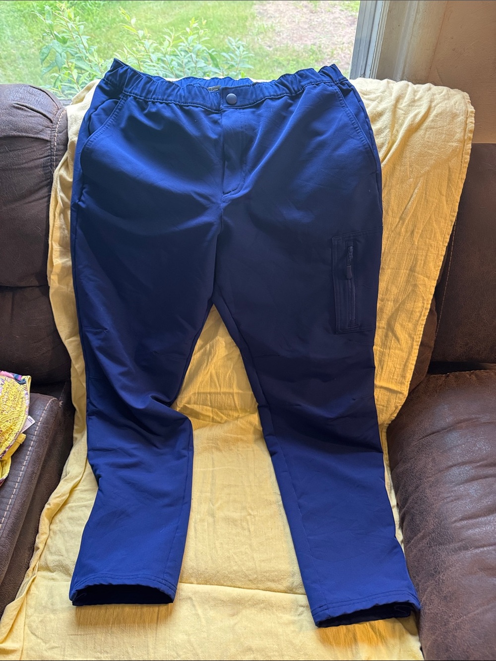 Bonobos Deep Blue Cargo Performance Pants